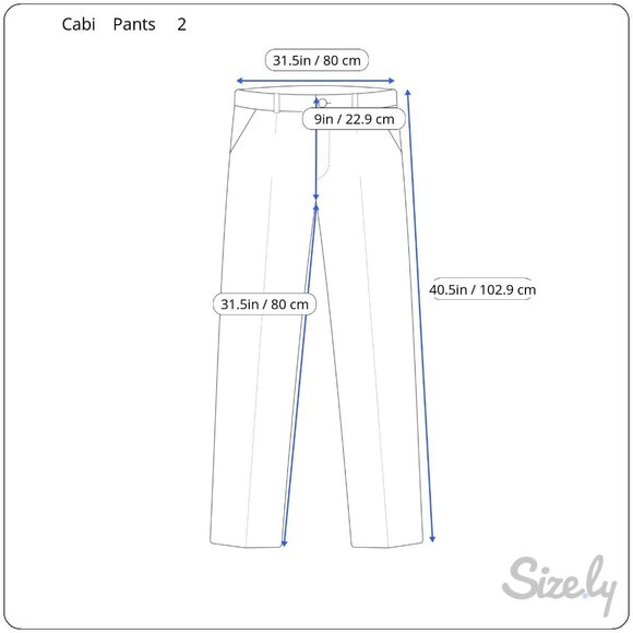 Cabi Womens Plaid Pants Size 2 Gray 100% Cotton Straight Leg Stylish Comfortable - Picture 2 of 5